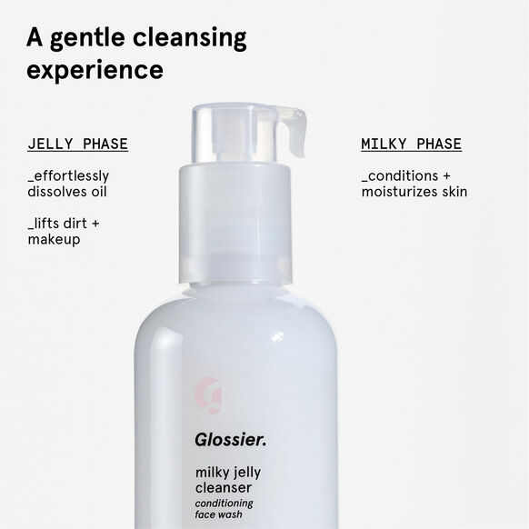 Glossier Milky Jelly Gentle Gel Face Cleanser