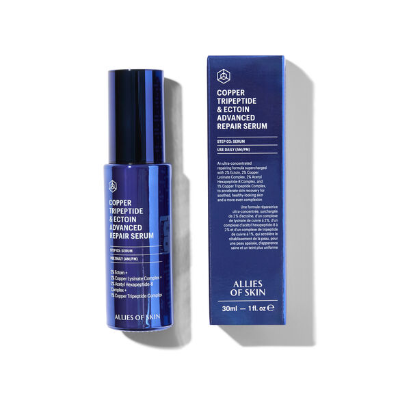 Allies of Skin Copper Tripeptide & Ectoin Advanced Repair Serum  30ML